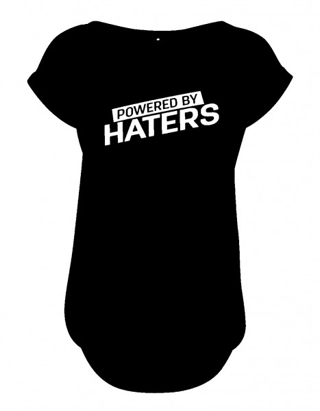 POWERED BY HATERS Slub T-Shirt