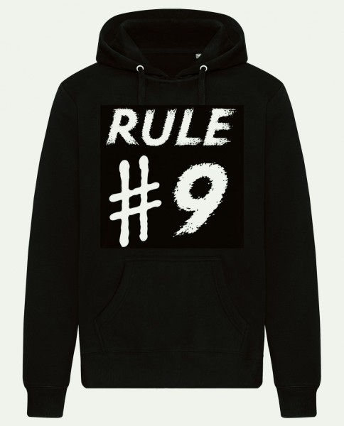 RULE #9 (Frontdruck) Hoody / Kapuzenpullover