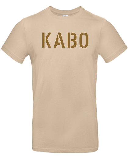 KABO T-Shirt (ERDIG) SAND Brust GROSS