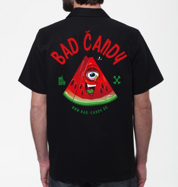 BAD CANDY Workershirt/Hemd "MELON" black