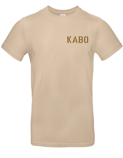 KABO T-Shirt (ERDIG) SAND Brust klein