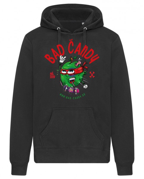 BAD CANDY Premium Hoodie "Apple" Front