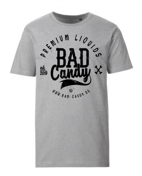 BAD CANDY Premium T-Shirt "BC" gray/black