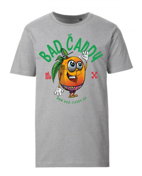 BAD CANDY Premium T-Shirt "MANGO" gray