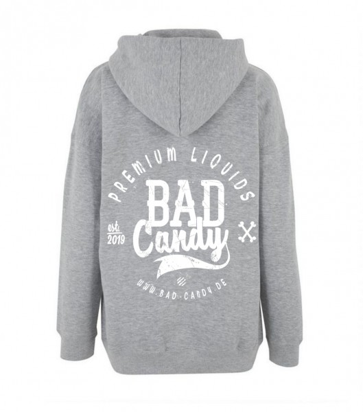 BAD CANDY Premium Hoodie "BC" gray/white