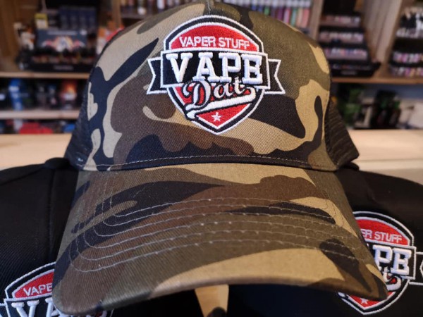 Camouflage Cap classic Trucker VAPE DAT 3D Stick